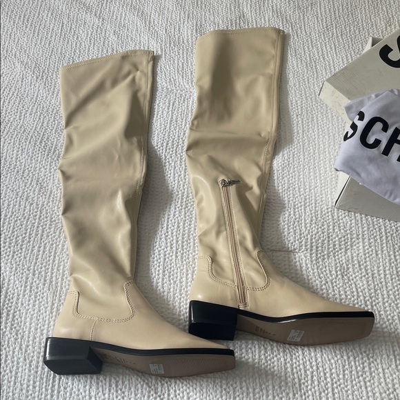 Schutz Guily Up Leather Boot - Picture 7 of 11